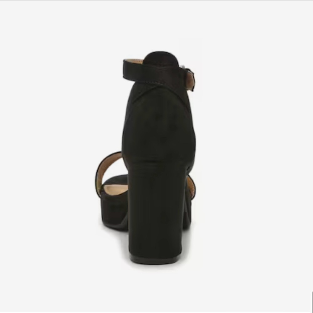 Platform Black Sandals - image 5